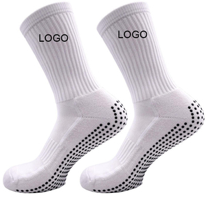OEM Custom Logo Printed Anti Slip Soccer <b>Socks</b> Wholesale Non-Slip Dotted <b>Grip</b> Athletic Football <b>Socks</b> - Product Image 1