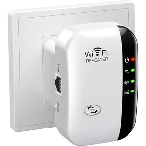 Extensor de Señal WiFi de Largo Alcance, Cobertura para 58 Dispositivos, Repetidor de Internet Inalámbrico - Product Image 1