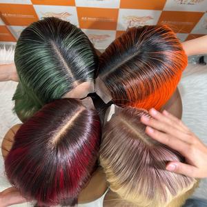 วิกผมชาวเวียดนามวิกผมแบบเต็ม HD ด้านหน้ามีสีตรงมีผมตรงเกรดผมเรีมีคุณภาพสูง - Product Image 6