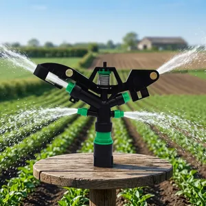 Arroseur rotatif POM à bras oscillant non réglable pour l'irrigation agricole et de jardin, arroseur à impact par réfraction 360° - Product Image 3