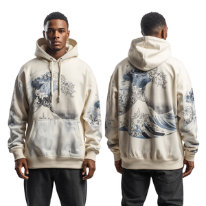 Sudadera con Capucha Extra Grande para Hombre con Estampado 3D - Product Image 2