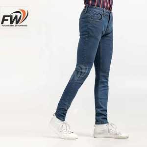 Jeans de Mezclilla Casuales para Hombre, Corte Recto Medio, Elásticos, Precio Razonable, para Adultos, Nuevo Modelo Disponible, Venta al Por Mayor OEM - Product Image 2