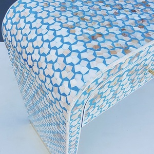 ILAHI's Bone Inlay <b>Drawer</b> Modern Design Agate Detailing Storage Portable Home Furniture - Product Image 4