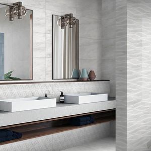 Carreaux muraux en céramique numérique super blancs de qualité supérieure 300x600 mm pour projets architecturaux commerciaux haut de gamme intérieurs et extérieurs - Product Image 3