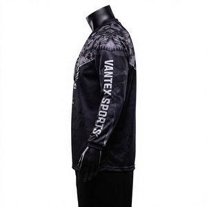 Uniforme Deportivo Personalizado al por Mayor para Equipos de Paintball, Sublimado, Transpirable, de Malla de Poliéster Acolchada, Manga Larga, OEM para Clubes - Product Image 2