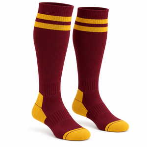 Calcetines Deportivos Premium Antideslizantes, Transpirables y Cómodos para Hombre y Mujer, Calcetines Largos Estampados en Oferta, OEM - Product Image 5