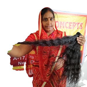 Cheveux vierges de vison cambodgien 100% cheveux Remy humains cuticule alignée non transformés faisceaux de vague profonde brute Type de cheveux indiens - Product Image 6
