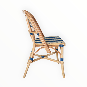 เก้าอี้บิสโทรยอดนิยมสำหรับร้านกาแฟ ร้านอาหาร พื้นที่สาธารณะในที่พักอาศัย - หวายสังเคราะห์ถักทออย่างดี รับประกันการถักทอ 3 ปี - Product Image 6