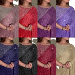 ผ้าไหมสำเร็จรูปสำหรับงานพิธีการ ดีวาจา รุ่นใหม่ พร้อมส่ง สำหรับงานดีวาลี งานแต่งงาน - Product Image 2