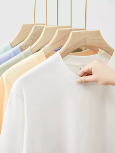 เสื้อยืดโอเวอร์ไซส์ผ้าคอตตอนถักคุณภาพสูง 100% รุ่นใหม่ปี 2026 Razers Impex สำหรับผู้ชาย ระบายอากาศได้ดี พร้อมสกรีนโลโก้ตามสั่ง - Product Image 4