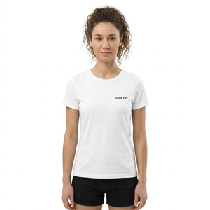 Camiseta Básica de Alta Calidad para Mujer, Corte Ajustado, Manga Corta, Cuello Redondo, Color Blanco, Estilo Holgado, Top de Verano - Product Image 1