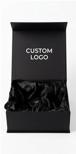 Boîte rectangulaire rigide avec logo personnalisé et impression UV pour emballage cadeau et artisanat - Product Image 2
