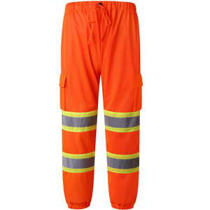 Pantalon de travail Safety Jogger, classe 2 ANSI, imperméable, extensible, confortable, pour les professionnels du bâtiment, logo personnalisé, bas de vêtement de travail fonctionnel - Product Image 1