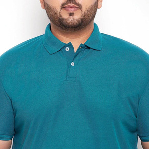 Men polo shirt clean design soft cotton breathable short sleeve fabric regular fit comfortable everyday wear modern simple style - Product Image 5