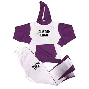 OEM ODM Luxury Streetwear Classic Pullover Tracksuit Unisex Custom One Hundred Percent Cotton Vintage Fleece Hoodie Sweatshirt P - Product Image 1