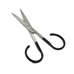 Ciseaux de pêche en acier inoxydable chirurgical avec boucles dorées de 4 pouces, prix de gros, livraison rapide, ciseaux de pêche d'extérieur - Product Image 3