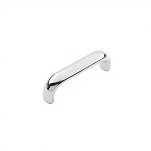 Luxury Brass Back Plate Cabinet Handle with Textured Grip Minimalist Design Durable Furniture <b>Hardware</b> for Kitchen Cabinet - Product Image 3