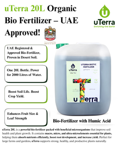 uTerra 20L Bio-Engrais Organique |   Conditionneur de sol avec micro-organismes bénéfiques - Product Image 3
