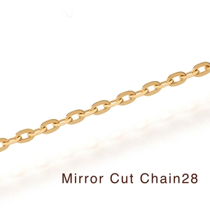 Cadena de oro japonés de 18k, cadena de cable con corte espejo, por metro, oro macizo Au750, venta al por mayor. - Product Image 3