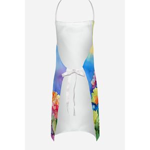 Multicolor Large Adult Unisex Watercolor Hydrangeas <b>Apron</b> for Cooking Baking Crafts <b>Gardening</b> Kitchen Server - Product Image 4