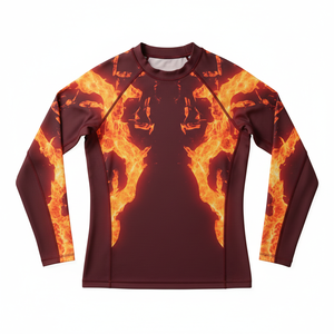 เสื้อรัดรูปแขนยาวแบบยูนิเซ็กซ์ สำหรับการแข่งขันระดับเอลีท เหมาะสำหรับ BJJ MMA ยิวยิตสู กราปลิง น็อกกิ ชุดฝึกซ้อมกีฬา - Product Image 1