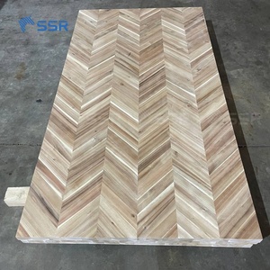 SSR vina-keo gỗ Chevron <span class=keywords><strong>Countertop</strong></span> - Acacia Chevron gỗ Bảng điều khiển tủ bếp/bàn làm việc/bechtops/phòng tắm vanities - Product Image 3