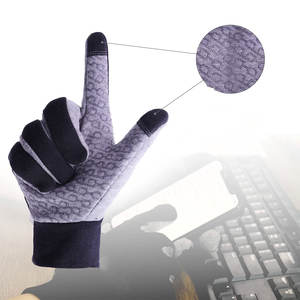 Guantes de Correr de Invierno con Servicio OEM para Hombre y Mujer, Dedos Completos, Antideslizantes, Absorbentes de Humedad, Agarre Firme, Impermeables, Protección UV - Product Image 1