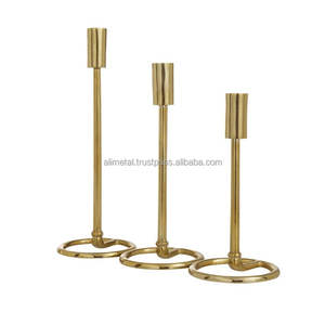 Los portavelas de aluminio portátiles más buscados para decoraciones del hogar para bodas, decoraciones artesanales de Metal de Navidad - Product Image 5