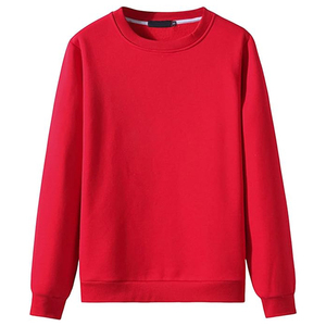 Sudadera Borgoña de Manga Larga, Informal, Cálida, de Forro Polar, 100% Algodón - Product Image 3