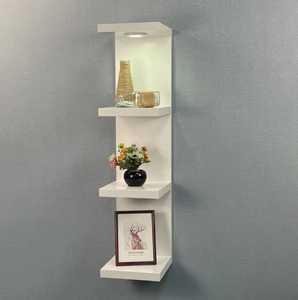 Organizador de Escritorio de Bambú de Múltiples Niveles, Estante de Almacenamiento de Oficina de Madera, Soporte de Exhibición de Papelería de 4 Capas, Estante de Papelería para Decoración de Escritorio - Product Image 6