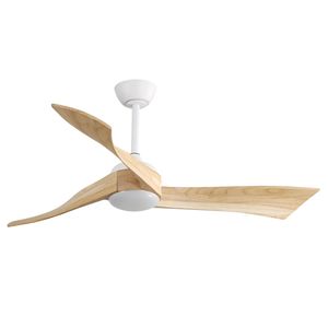 Ventilador de Techo Minimalista de 52 Pulgadas con Control Remoto de 6 Velocidades, Motor de Corriente Continua de Bajo Consumo, Luz Incluida - Product Image 1