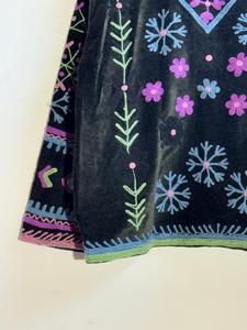 Veste vintage en coton écologique respirant, brodée à la main, style Suzani indien, pour femmes - Product Image 2