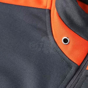 Chándal multiusos para hombre con cremallera, tela ligera que absorbe la humedad, para gimnasio, correr y entrenamientos deportivos. - Product Image 5