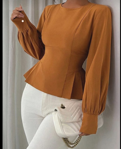 Vestido largo tipo corsé con volantes y sin tirantes en verde lima pistacho - Product Image 3