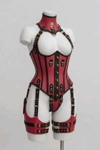 Conjunto de Arnés de Cuero, Lencería Sexy, Estilo Bondage, Ropa Fetiche, Body - Product Image 4