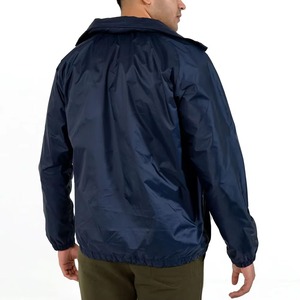 <b>Mens</b> Lightweight Windbreaker <b>Jacket</b> Outdoor Hooded Sports Waterproof Running <b>Cycling</b> Activewear Casual Full Zip Outerwear Coat - Product Image 3