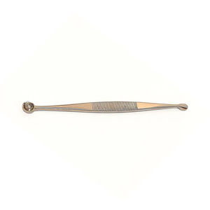 Curette dermique double-embout de haute qualité, instrument manuel en acier inoxydable micro-polissé, outil de précision pour la chirurgie plastique - Product Image 6
