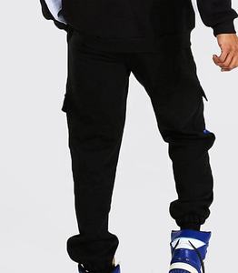 Ensembles de joggings pour hommes avec LOGO personnalisé Survêtement Vêtements de sport pour hommes Ensembles Noir Bleu Vêtements d'entraînement Gym personnalisé Survêtement confortable pour hommes - Product Image 3