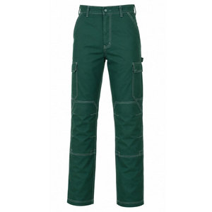 Pantalon de travail pour homme en tissu robuste 65% polyester 35% coton 240GSM, vêtements de travail réfléchissants, pantalon de sécurité au travail, vert - Product Image 2