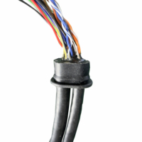 Cable de cámara CCTV impermeable RJ45 para uso exterior