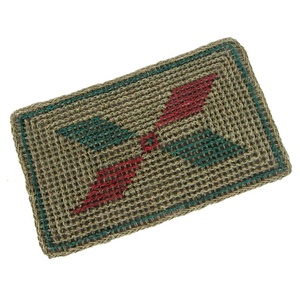 Eco-Friendly Handwoven Natural Fiber Non-Slip Rectangle Woven Straw Rug Custom Wholesale Seagrass Door Mat - Product Image 1