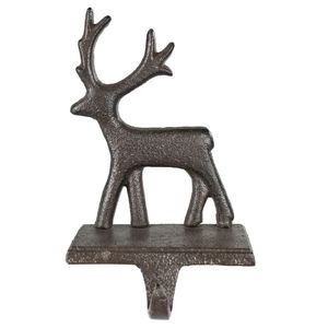 High Selling Holiday Themed Metal <b>Stocking</b> <b>Holder</b> Christmas Iron Hook Seasonal Design <b>Stocking</b> Hanging Customized Size Shape - Product Image 1