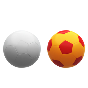Ballon de football officiel en caoutchouc PU moulé, durable, pour l'entraînement, fabricant OEM, fournisseur en gros, Chine - Product Image 2