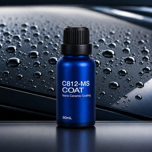 ECOWAY C812-MS Polysilazane 8H Ceramic Coating 30ml with High Gloss and Hydrophobic Formula for Automotive <b>Paint</b> Protection - Product Image 3