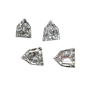 Diamant de laboratoire HPHT 0,20-0,29 carats, clarté VS, blanc fantaisie, taille bouclier, couleur D-E-F, certifié IGI, dureté 10 Mohs - Product Image 1