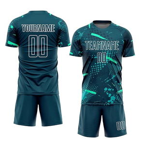 ชุดยูนิฟอร์มฟุตบอลคุณภาพสูงสุด ขายดี ชุดฝึกซ้อม เสื้อฟุตบอล ชุดกีฬา บริการ OEM - Product Image 1