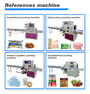 Tự động trò chơi thẻ giấy thẻ làm mát không khí thẻ máy đóng gói với nước hoa bơm bơm Gối máy đóng gói - Product Image 4