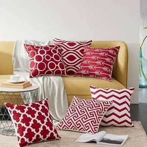 Premium Organic Cotton Decorative Pillow Covers Customized Patterns with Private Logo for Bulk Buyers - Product Image 5