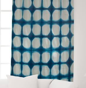 Rideau en coton imprimé tie-dye moderne, fait main, style bohème, pour appartement, hôtel, vente en gros, Inde - Product Image 4