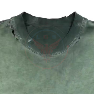 Camisetas Personalizadas con Diseño Moderno y Efecto Desgastado para Adultos, Diseña la Tuya Propia, Ecológicas, Transpirables, Casuales, Sólidas, 180 Gramos - Product Image 3